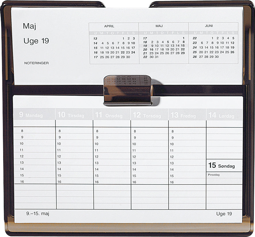 Flip-a-week bordkalender refill 2021 18x10cm Mayland