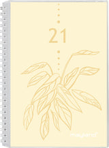 Ugekalender A5 m/4 illu. pp 2021 Mayland