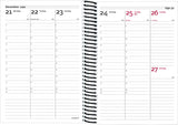 Eco line a6 ugekalender sort 2021 Mayland