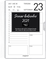 Senior kalender 1 dag 2021 16,8 x 23,5 cm Mayland