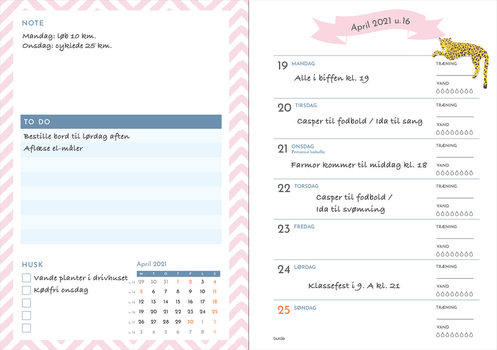 Life Planner, Leopard