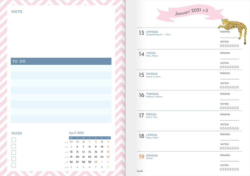 Life Planner, Leopard
