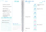 Life Planner Week, Blue
