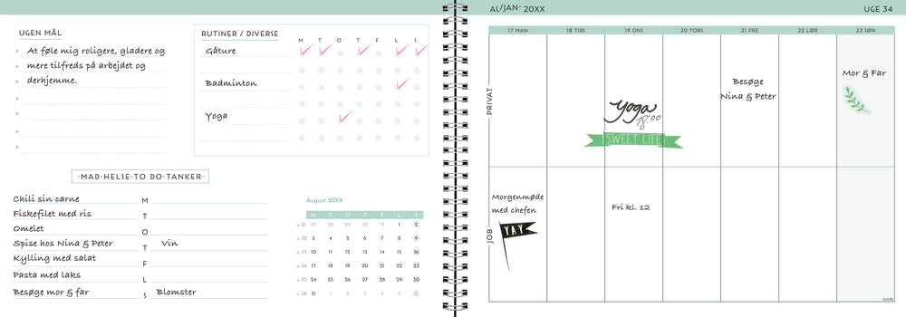 Life Planner, Green