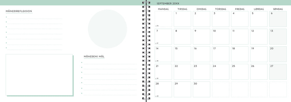 Life Planner, Green