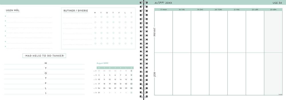 Life Planner, Green