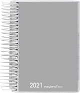 Basic spiralkalender 1 dag grå pp 2021 Mayland