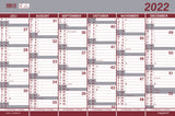 Dobbelt halvårskalender 2022 44 x 29 cm Mayland