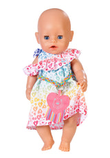 Baby Born rainbow leo kjole