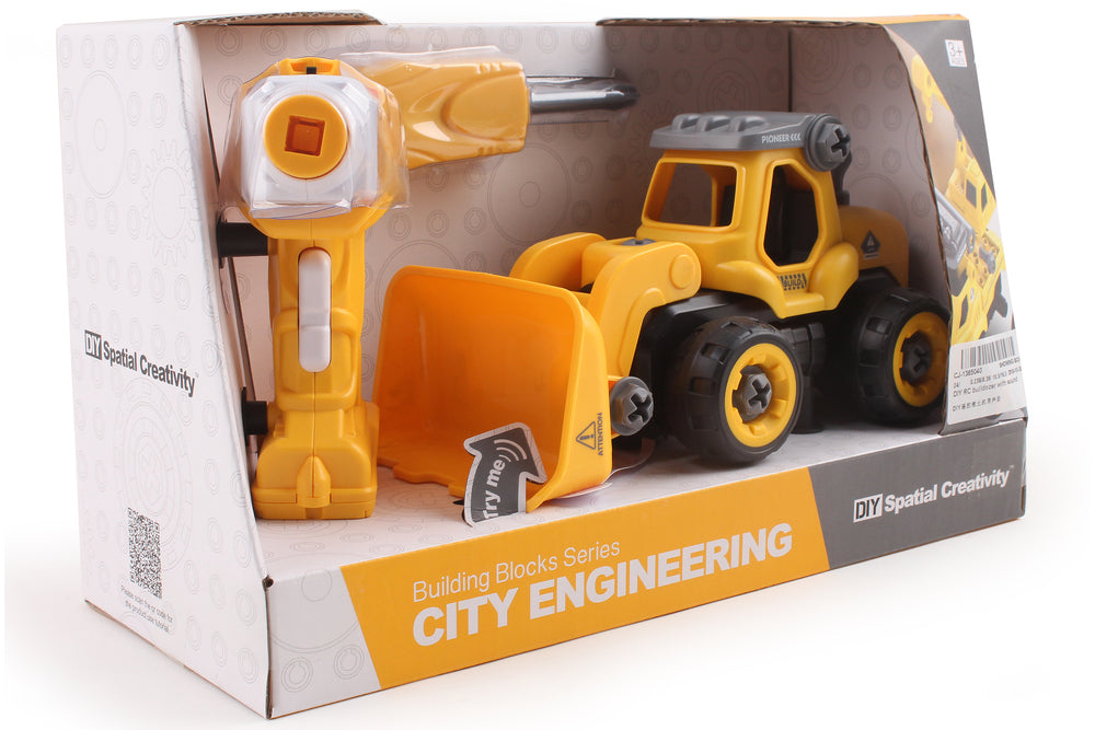 Rc bulldozer med lyd