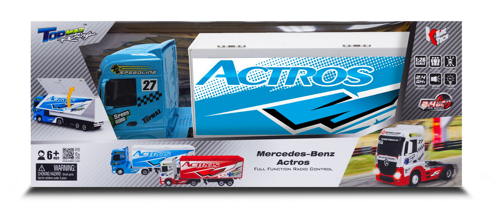 Rc mercedez-benz actros med container