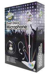 Duet disco microphone