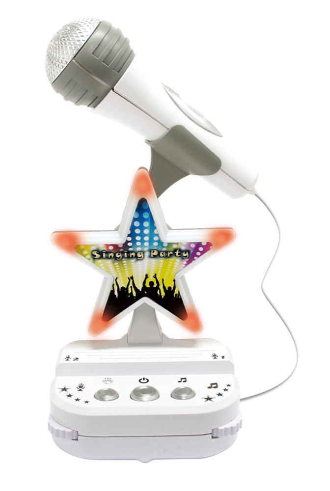 Duet disco microphone