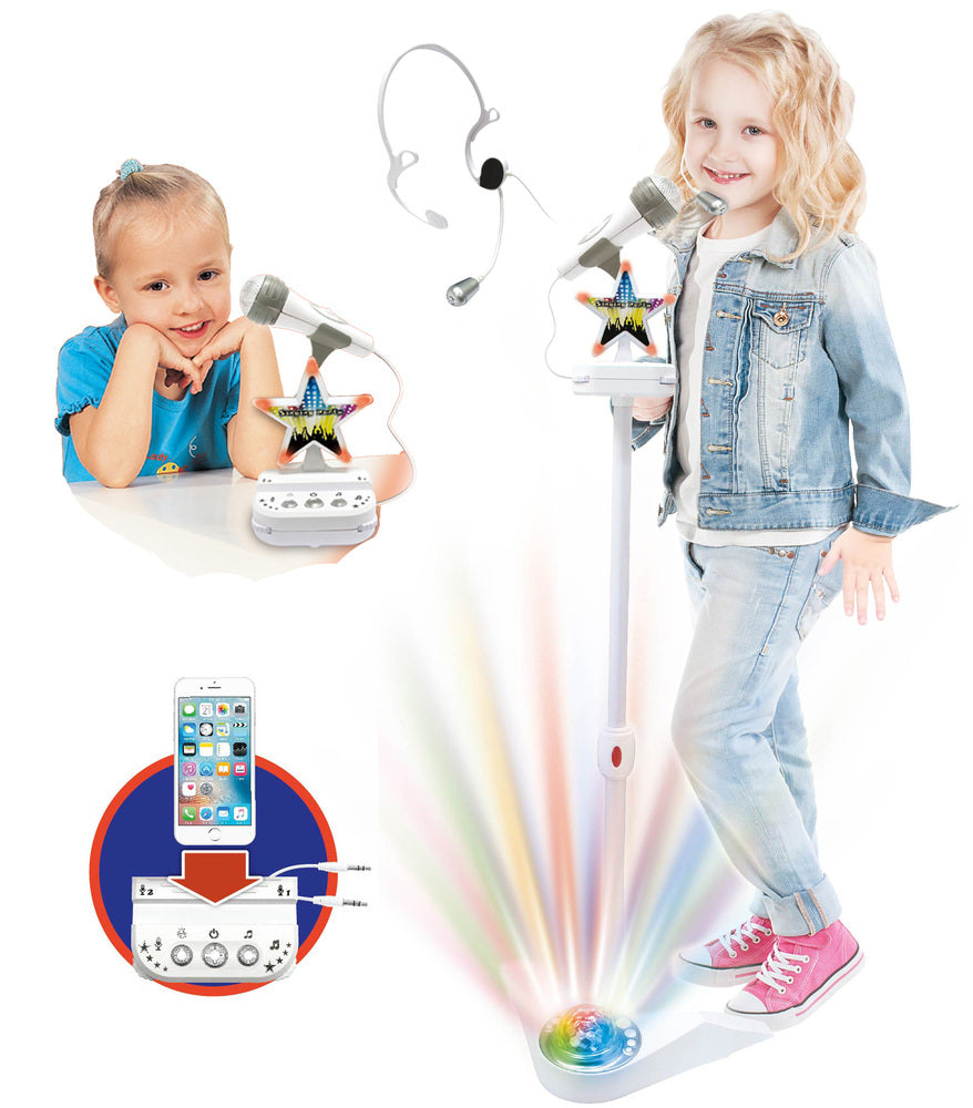 Duet disco microphone