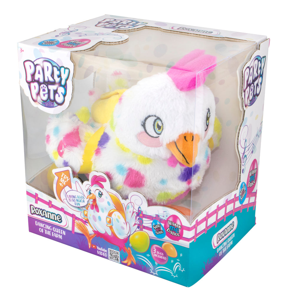 Party pets roxanne the dancing egg machine