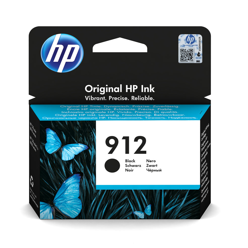 HP 912 black ink cartridge printerpatron