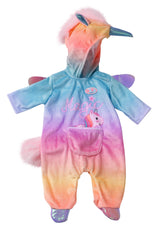 Baby Born enhjørning onesie 43 cm