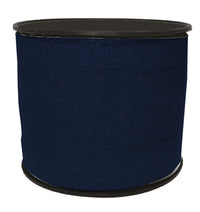Gavebånd mørkeblå glitter 10 mm x 50 m