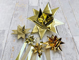 Stjernestrimler glitter 50 mm