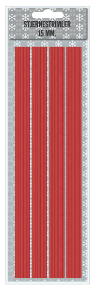 Stjernestrimler brushed net 15 mm