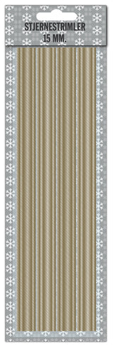 Stjernestrimler brushed net 15 mm