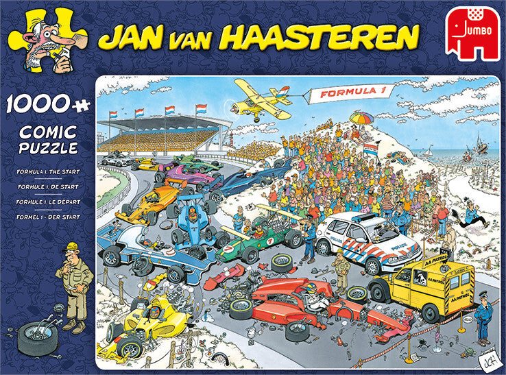 JVH puslespil formule 1 the start 1000 brikker