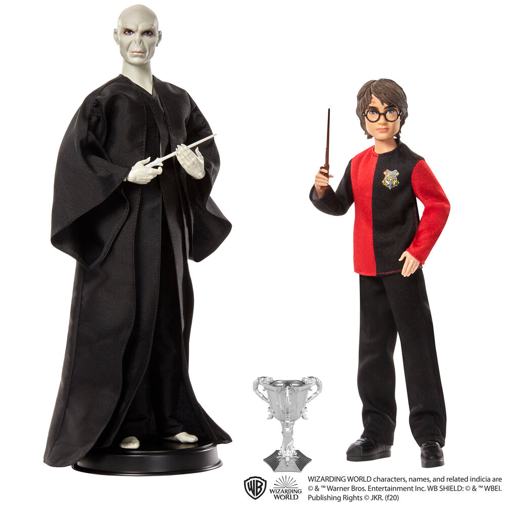 Harry Potter og  Voldemort dukke 2-pak