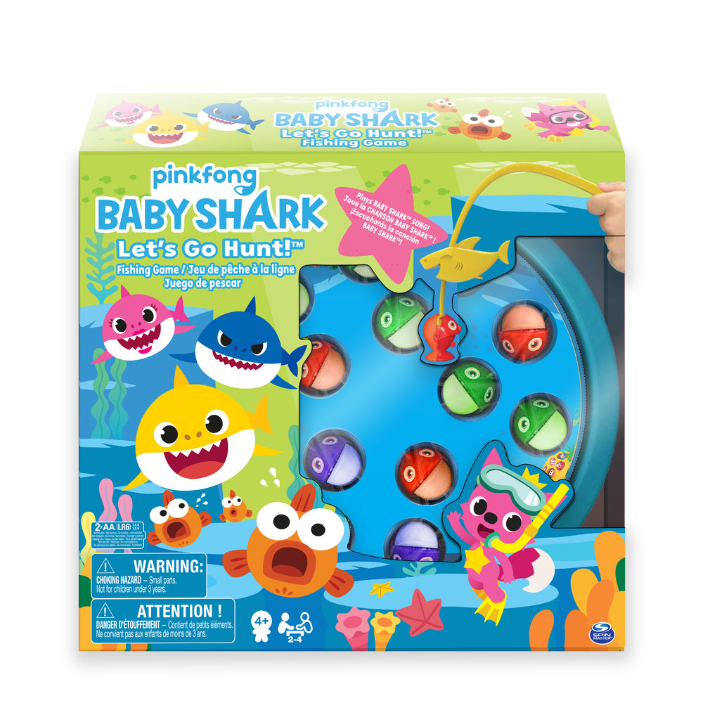 Baby shark fishing game