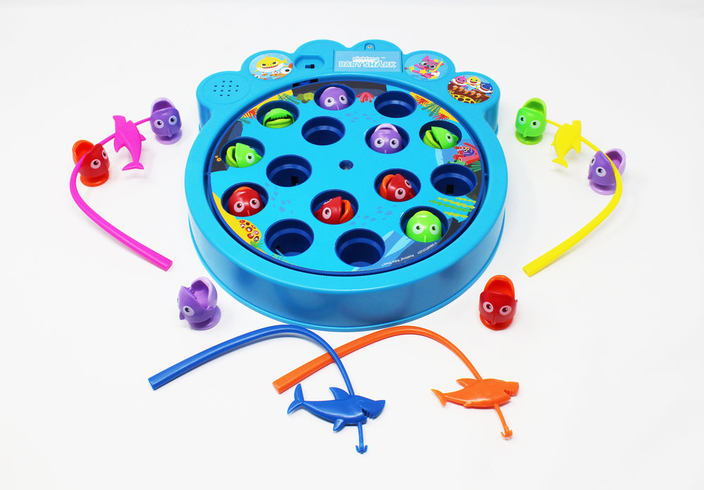 Baby shark fishing game