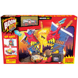 Boom city racers firework factory playset