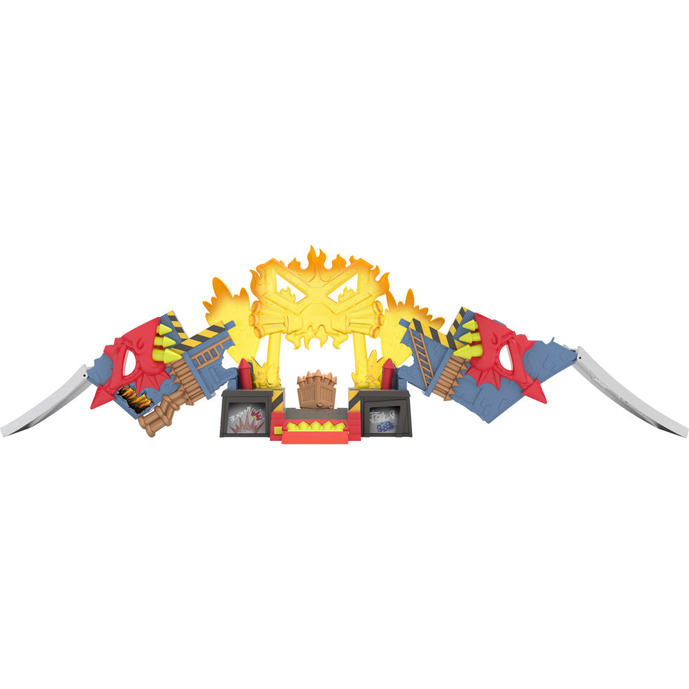 Boom city racers firework factory playset