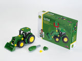 Traktor med frontlæsser