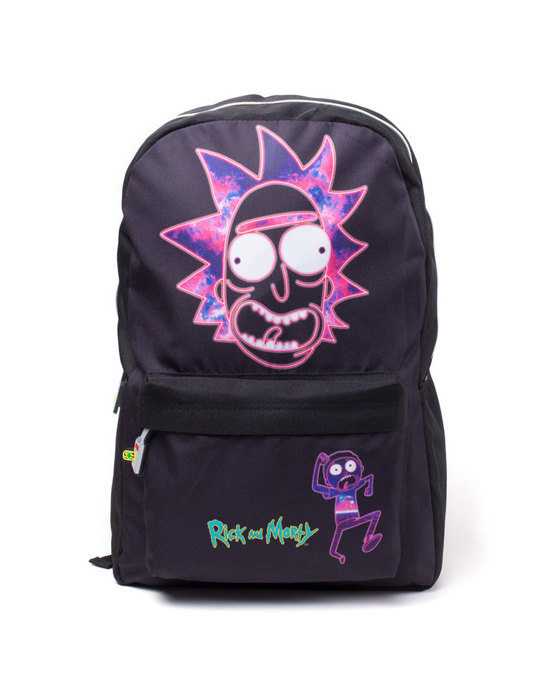 Rick&morty ricks face backpack