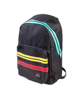 Playstation black retro logo backpack