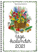Ugekalenderbogen A5 2021