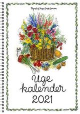 Ugekalenderbogen 8 x 12 2021