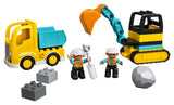 10931 LEGO DUPLO Town Lastbil og gravemaskine på larvefødder