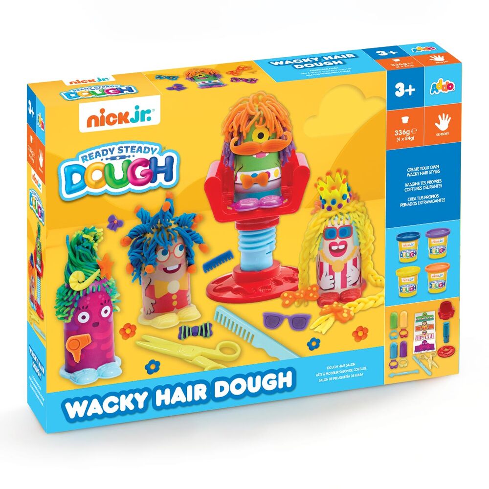 Ready steady dough - wacky hair dough