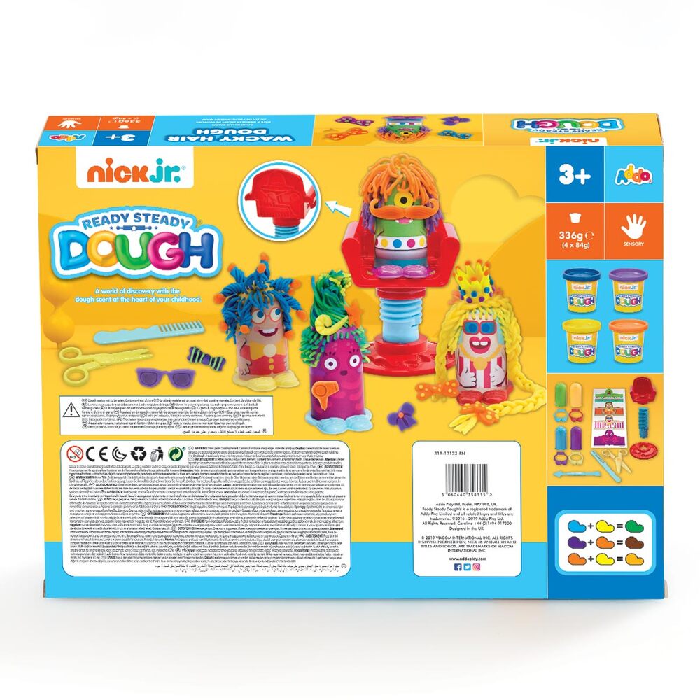Ready steady dough - wacky hair dough