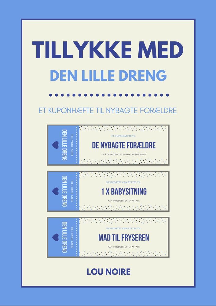 Tillykke med den lille dreng