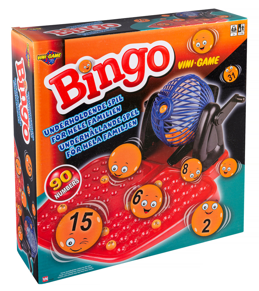 Bingo spil med tromle