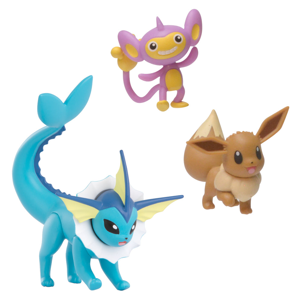Pokémon battle figure 3 pack asst