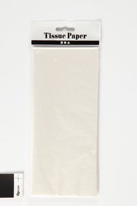 Silkepapir perlemor 6 ark 50x70 cm 17 g.