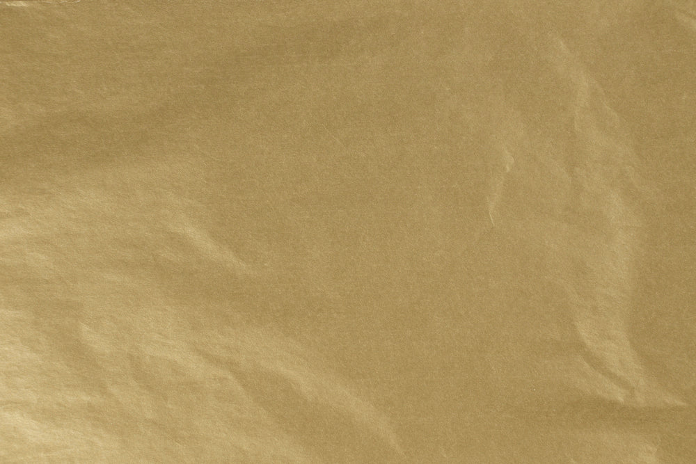Silkepapir guld 6 ark 50x70 cm 17 g.