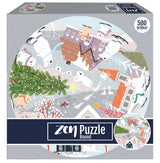 Zen puslespil isbjørnenes jul 500 brikker