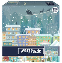 Zen puslespil jule landsby 1000 brikker