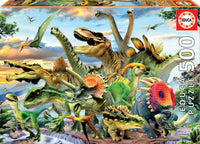 Puslespil Dinosaurs 500 brikker