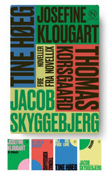 Gaveæske med fire noveller af Klougart, Korsgaard, Høeg & Skyggebjerg