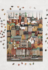 Puslespil stockholm 1000 brikker