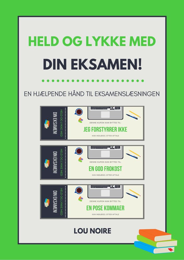 Held og lykke med din eksamen!